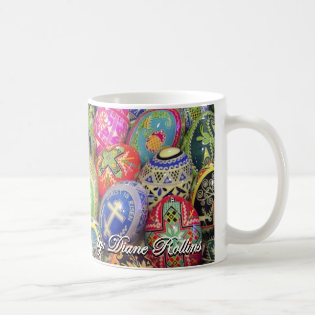 Caneca de Pysanky 15oz (Direita)