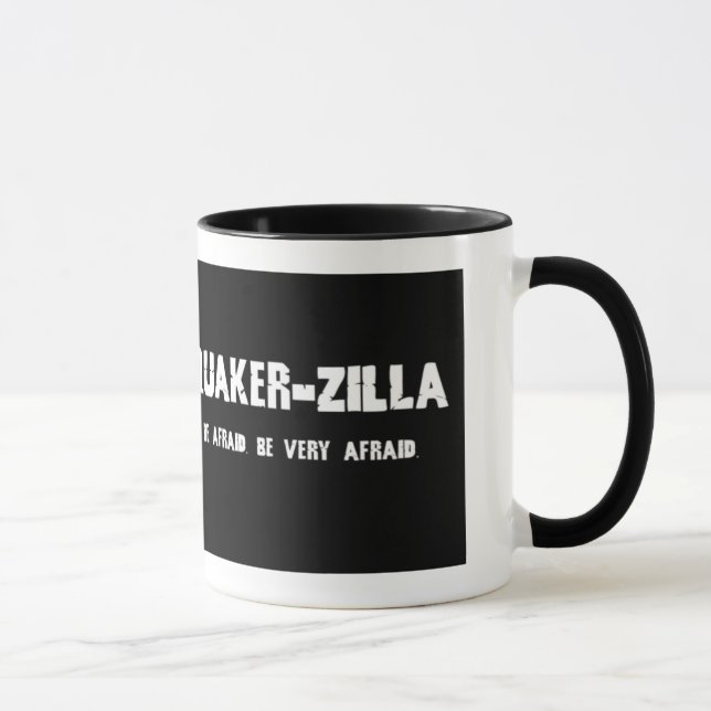 Caneca de QuakerZilla (Direita)