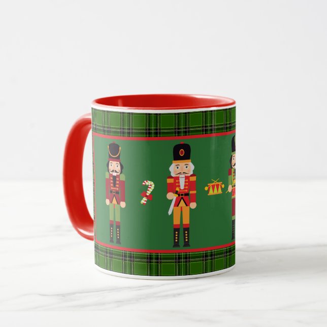 Caneca de quebra-nozes de Natal (Frente Esquerda)