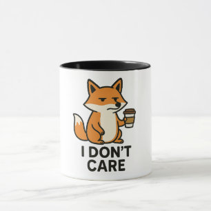 Caneca de Raposa Divertida