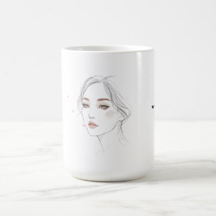 Caneca de retrato MemoryUs – Xícara de café de art