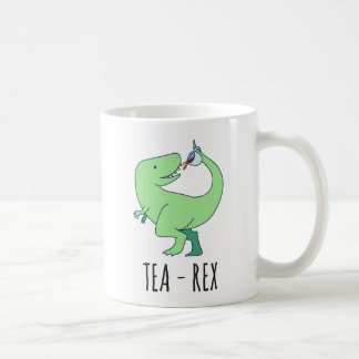 Caneca de Rex T-Rex do chá