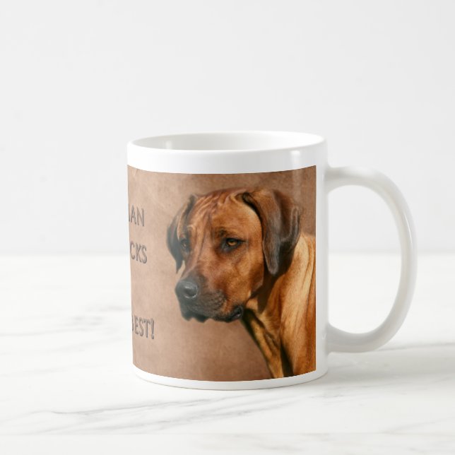 Caneca de Rhodesian Ridgeback (Direita)