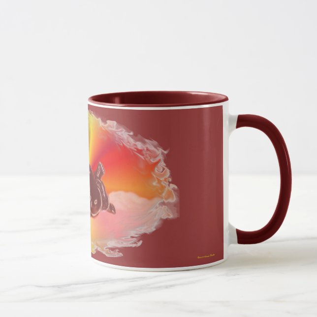 Caneca de riso de reclinação de Buddha (Direita)