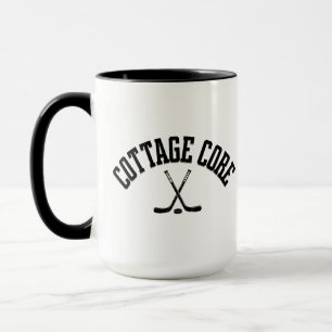 Caneca de rivalidade aquecida de hóquei Cottage Co