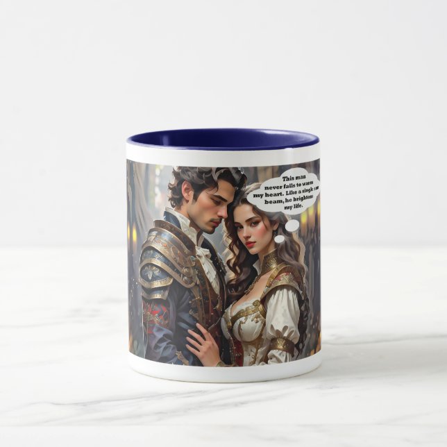 Caneca de Romance Poético (Centro)