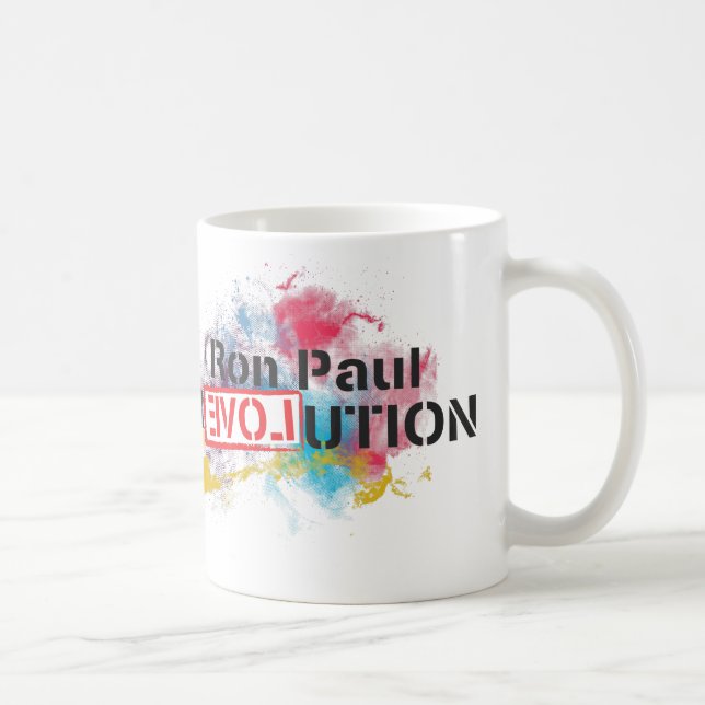 Caneca de Ron Paul (Direita)