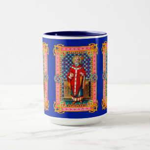 Caneca de S. Tomás Becket em Chasuble Vermelho (K
