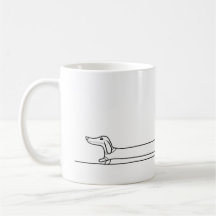 Caneca De Salsicha, Caneca De Dachshund, Presente