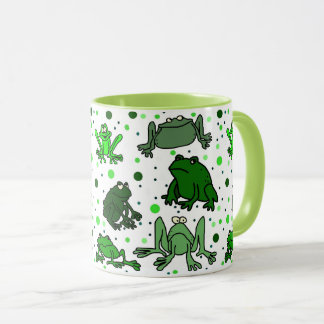 Caneca de Sapo Engraçado