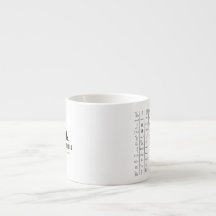 Caneca de Script de Hieróglifos Clássicos do Antig