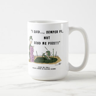 Caneca de SemperToons - Comm para baixo