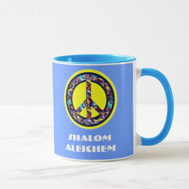 Caneca de Shalom Aleichem (Direita)
