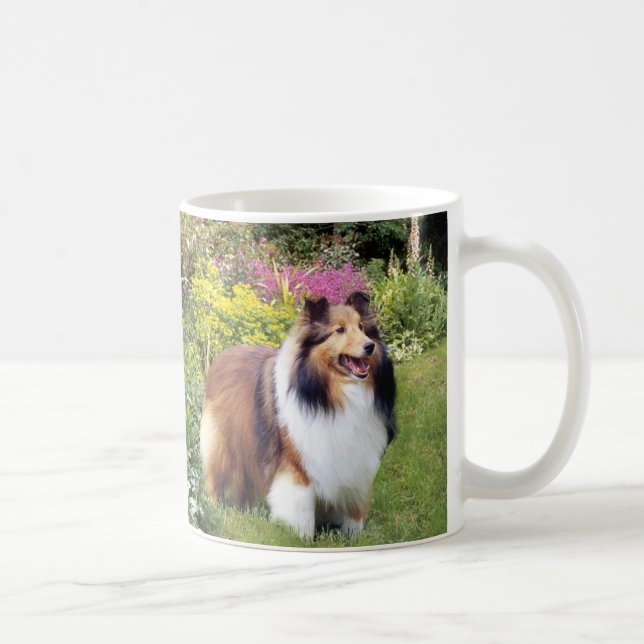 Caneca de Sheltie (Direita)