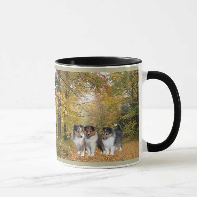 Caneca de Sheltie (Direita)