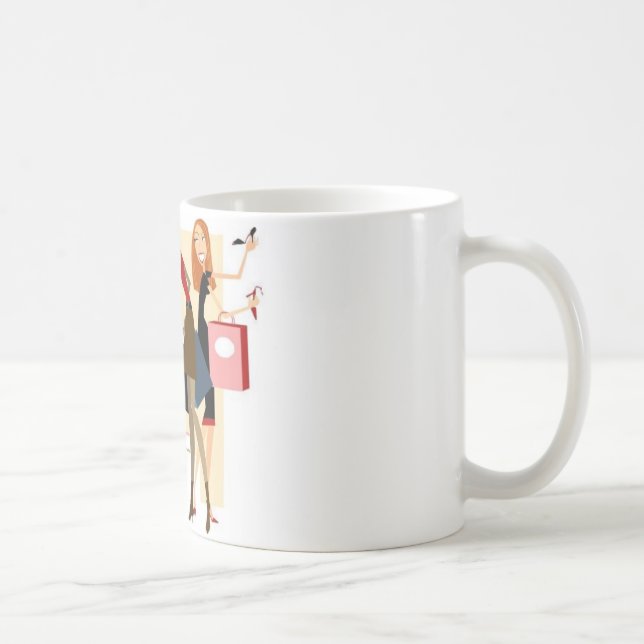 Caneca de Shopaholic (Direita)