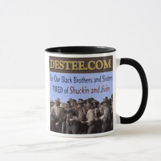 Caneca de Shuckin e de Jivin