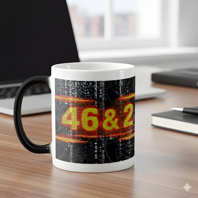 Caneca de Sinal Cyberpunk 46 & 2 (Criador carregado)