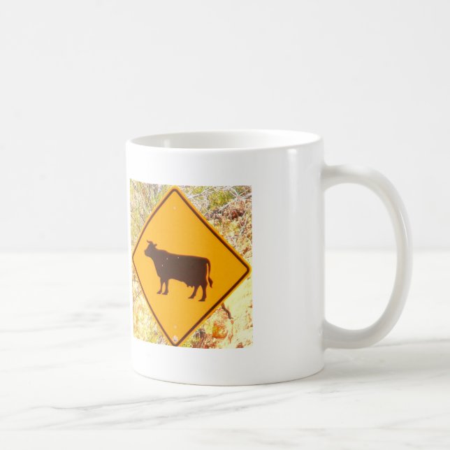caneca de sinal de vaca (Direita)