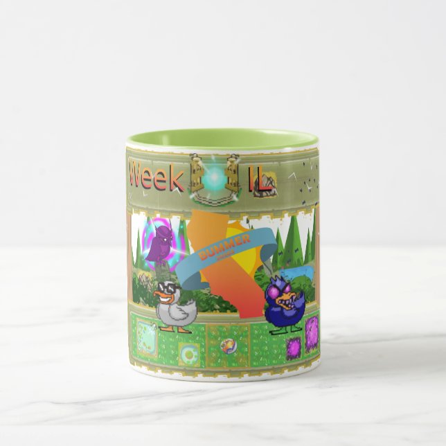 Caneca de Síntese de Troféu Semanal (Centro)