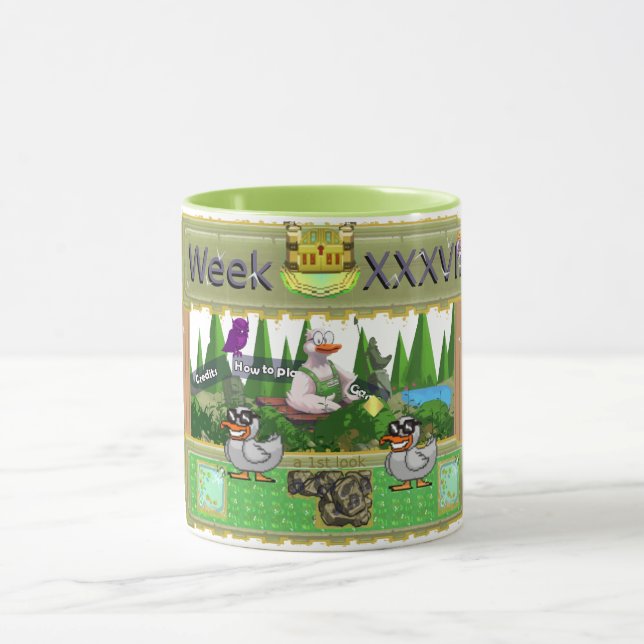 Caneca de Síntese do Troféu Semanal (Centro)