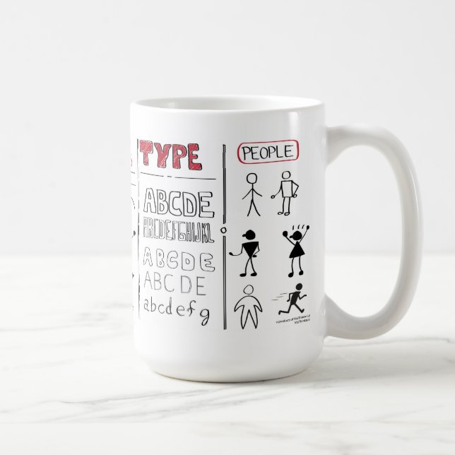 Caneca de Sketchnote (Direita)