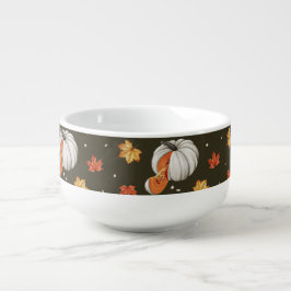 Caneca De Sopa Abóboras brancas da Sopa Mug