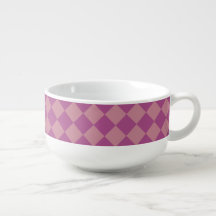 Padrão de Diamante Xadrez Rosa Roxo