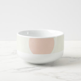 Caneca De Sopa Padrão de Ponto Mínimo de Inverno, Neutros Macios