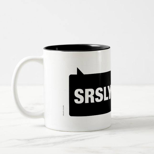 Caneca de SRSLY (Esquerda)