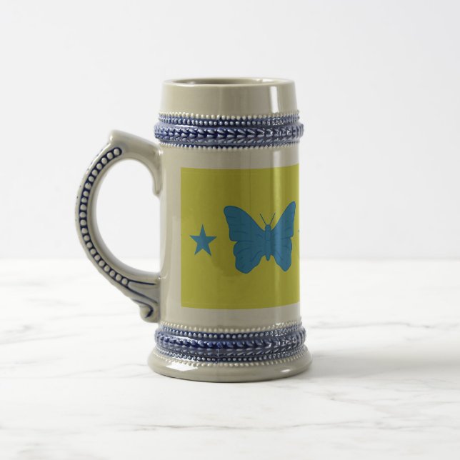 Caneca de Stein com Bandeira de Bady Bassitt, Bras (Esquerda)