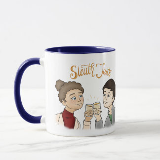 Caneca de suco de detetive