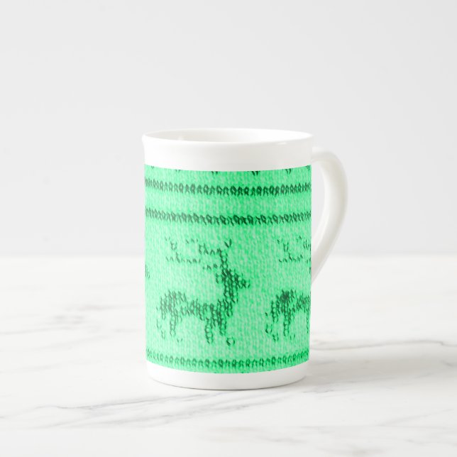 Caneca de suor de Natal feia (Frente Esquerda)