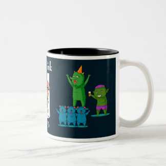Caneca de Tabitha Fink Ninja (escura)