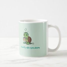 Caneca de Tartaruga de Café Fofa