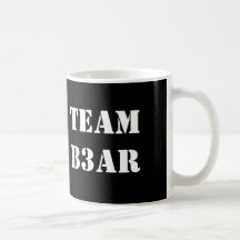 Caneca de Teamb3ar de AWESOMEness