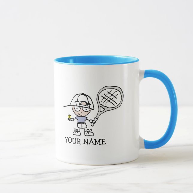 Caneca de tênis para crianças personalizadas (Direita)