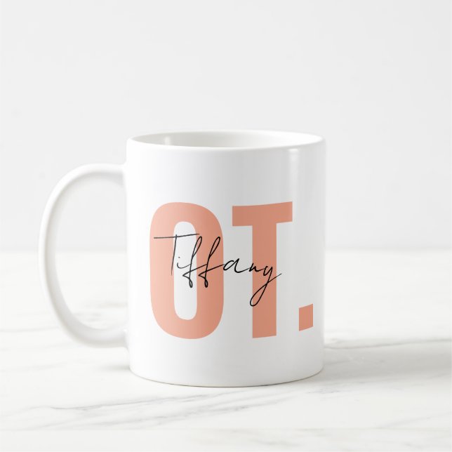 Caneca de Terapia Ocupacional • Caneca de Café Per (Esquerda)