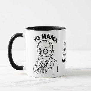 Caneca de Terapia Piada da Mamãe – Enredamento do