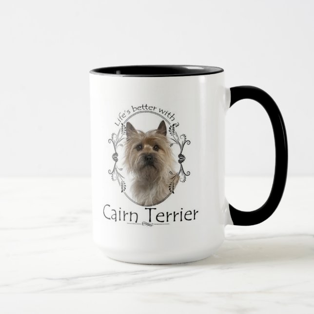 Caneca de Terrier de monte de pedras (Direita)