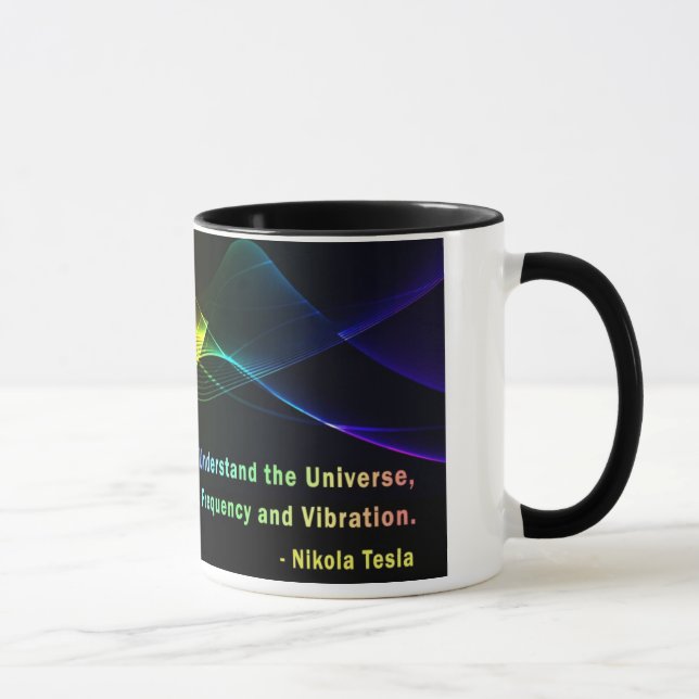 Caneca de Tesla - compreenda o universo (Direita)