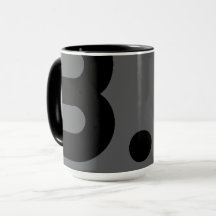 Caneca de Tipografia B.
