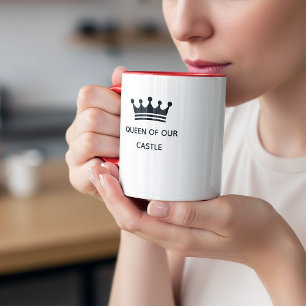 Caneca de Tipografia – Rainha do Nosso Castelo