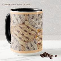 Caneca de Torta de Pêssego da Geórgia