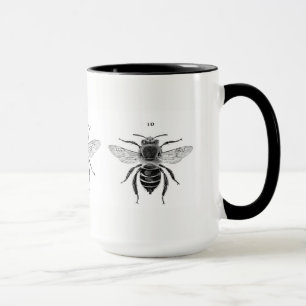 Caneca de três abelhas