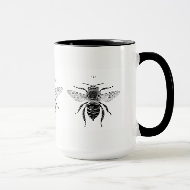 Caneca de três abelhas (Direita)