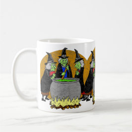 Caneca de três bruxas