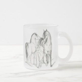 Caneca de três cavalos