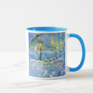 Caneca de três estrelas do dia