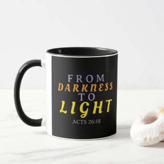 Caneca De Trevas para Luz Atos 26:18